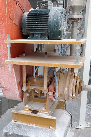 Wilfley Centrifugal Pumps EMW Slurry Pump Calcium Carbonate